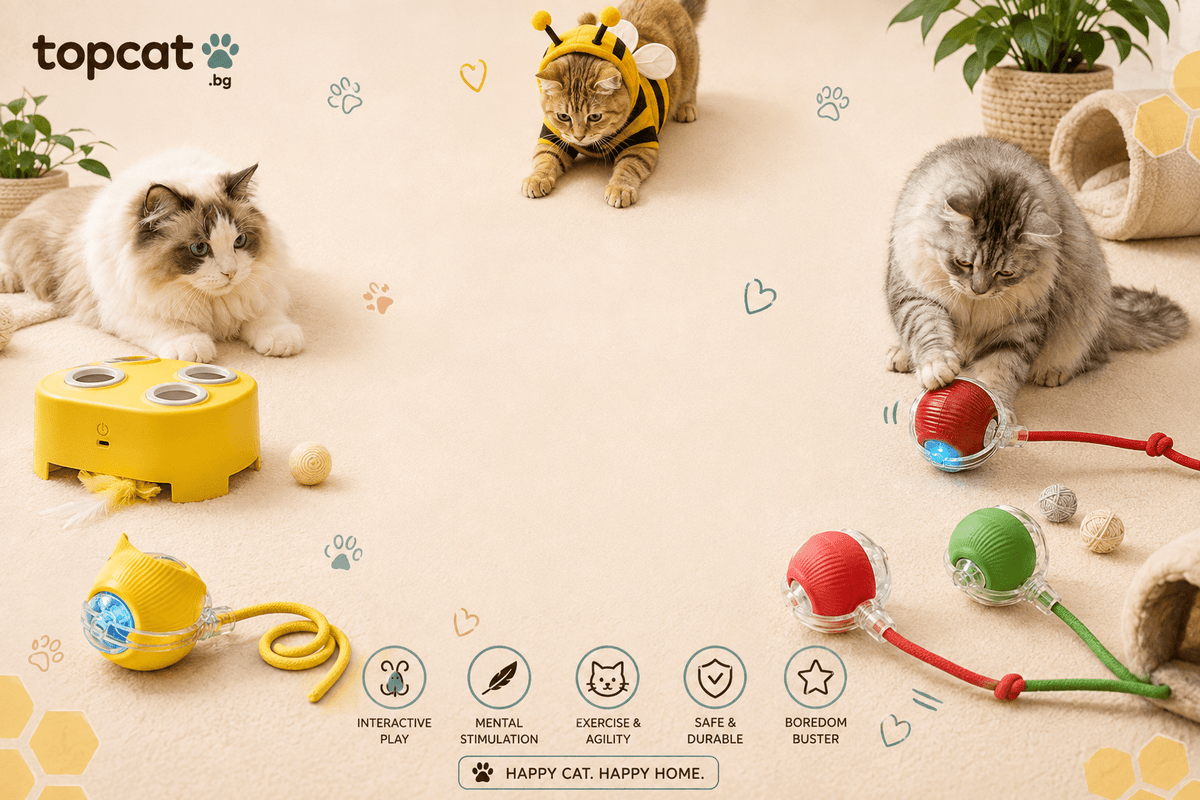 Toys & Paws - TopCat.BG