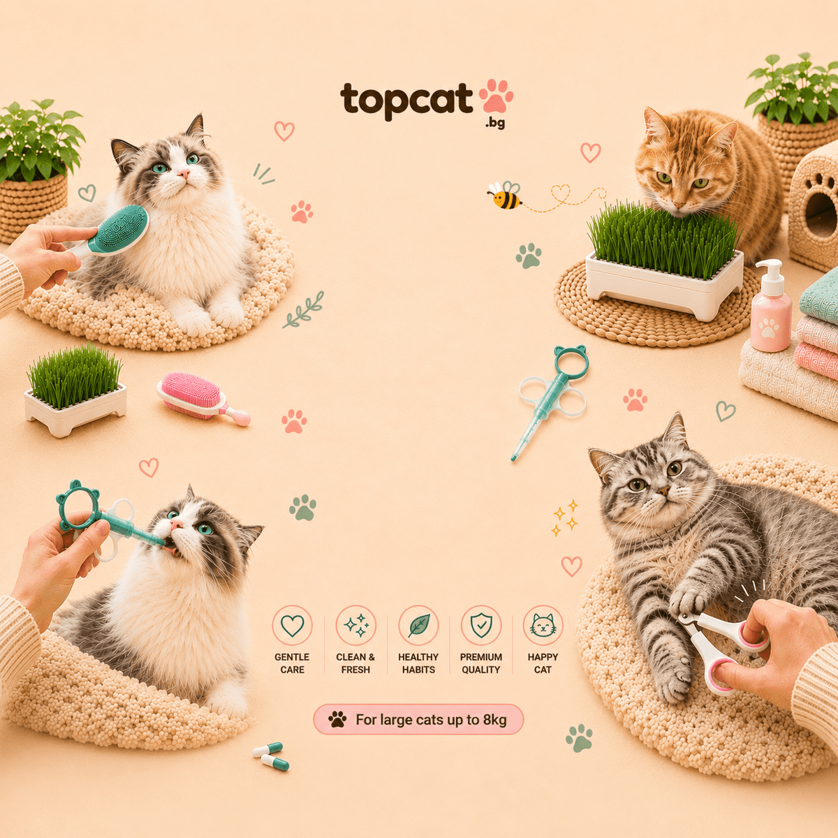 Groom & Care - TopCat.BG