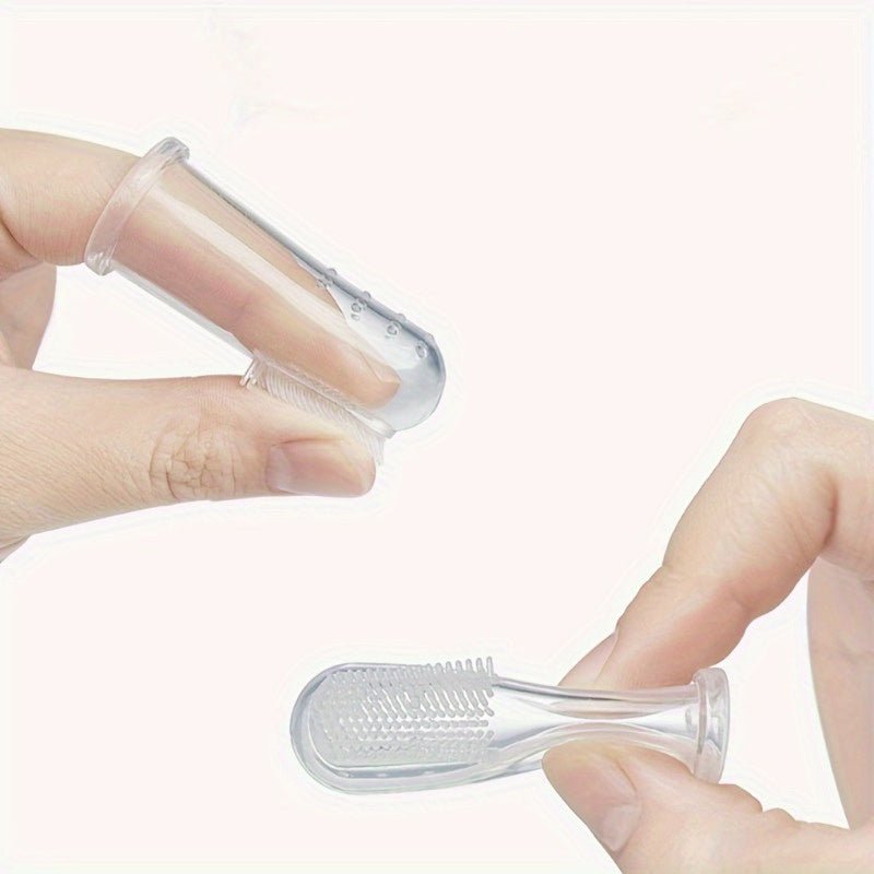 Finger Toothbrushes for Cats & Dogs – Easy Pet Dental Cleaning Set - TopCat.BG