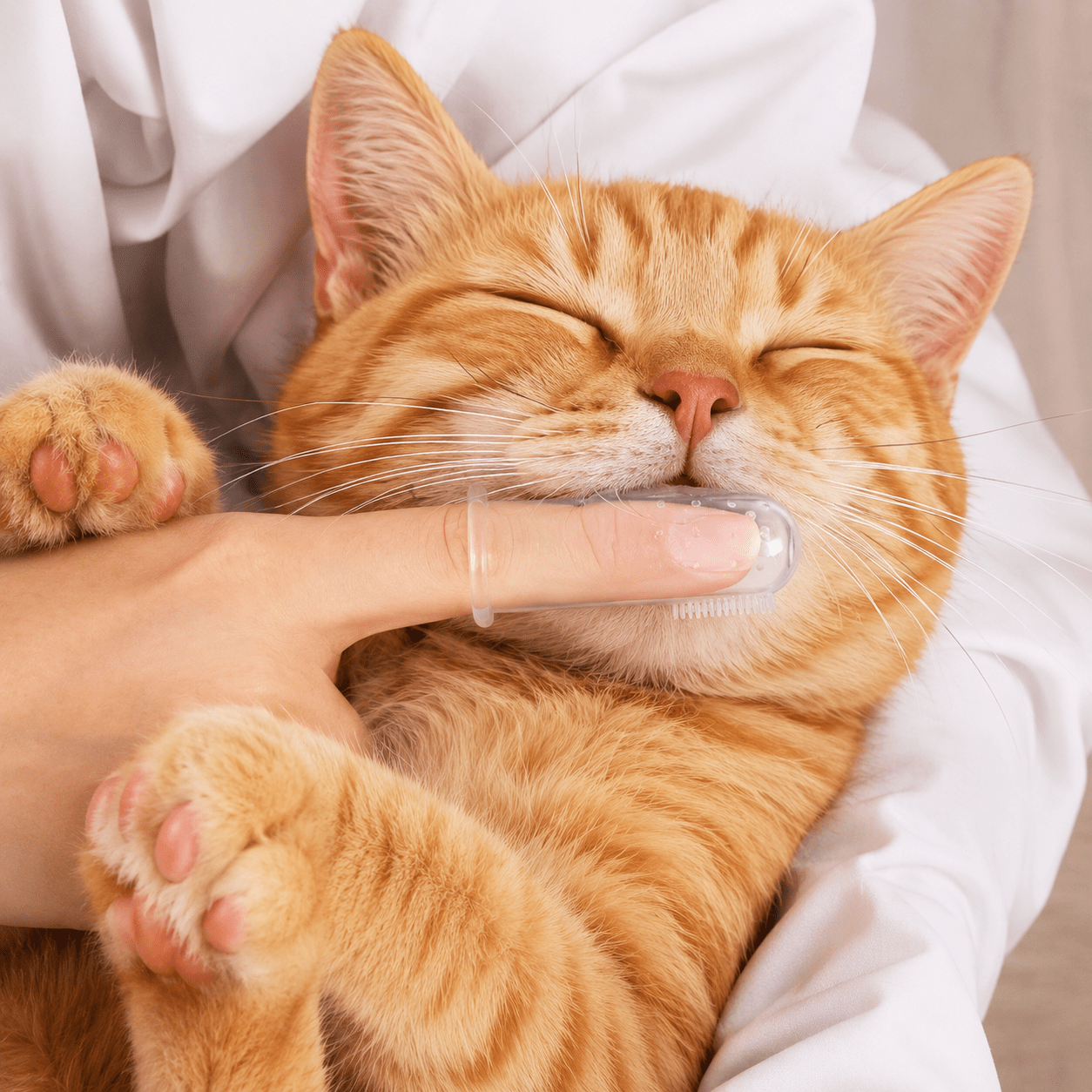 Finger Toothbrushes for Cats & Dogs – Easy Pet Dental Cleaning Set - TopCat.BG