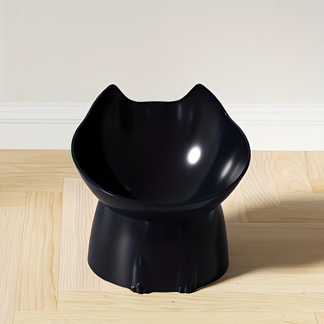 Plastic Long Ear Bowl for Cats and Dogs - Ergonomic Design with High Stability, Durable & Easy - Clean, No Assembly Required, Ideal for Indoor/Outdoor Use - TopCat.BG